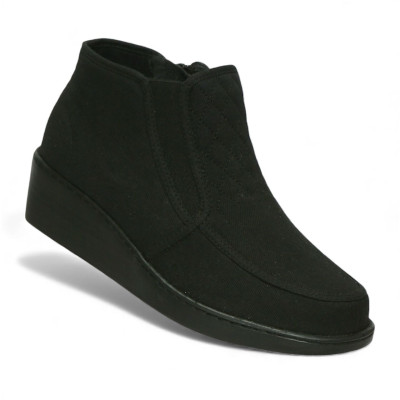 Romulo Bota Textil Negro Mujer  Ref 3599 